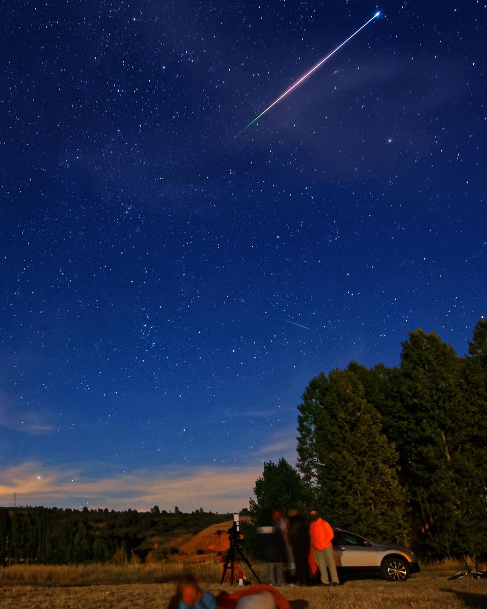 Perseid from Torralba del Burgo