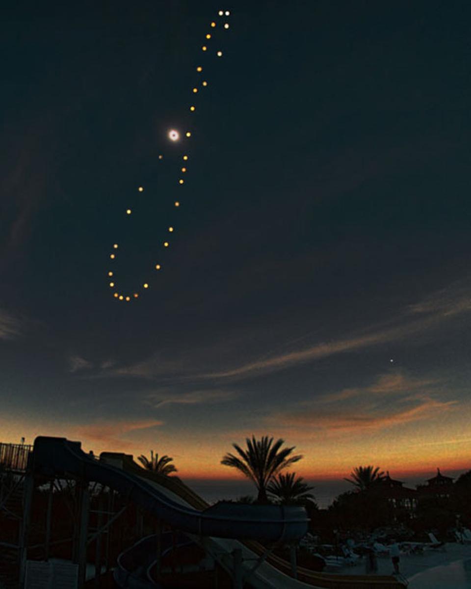 Tutulemma: Solar Eclipse Analemma