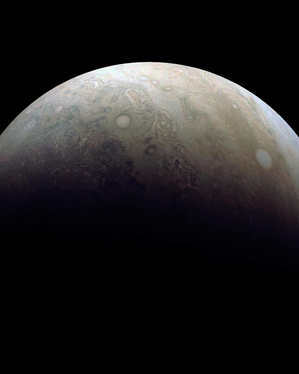 Southern Jupiter from Perijove 3