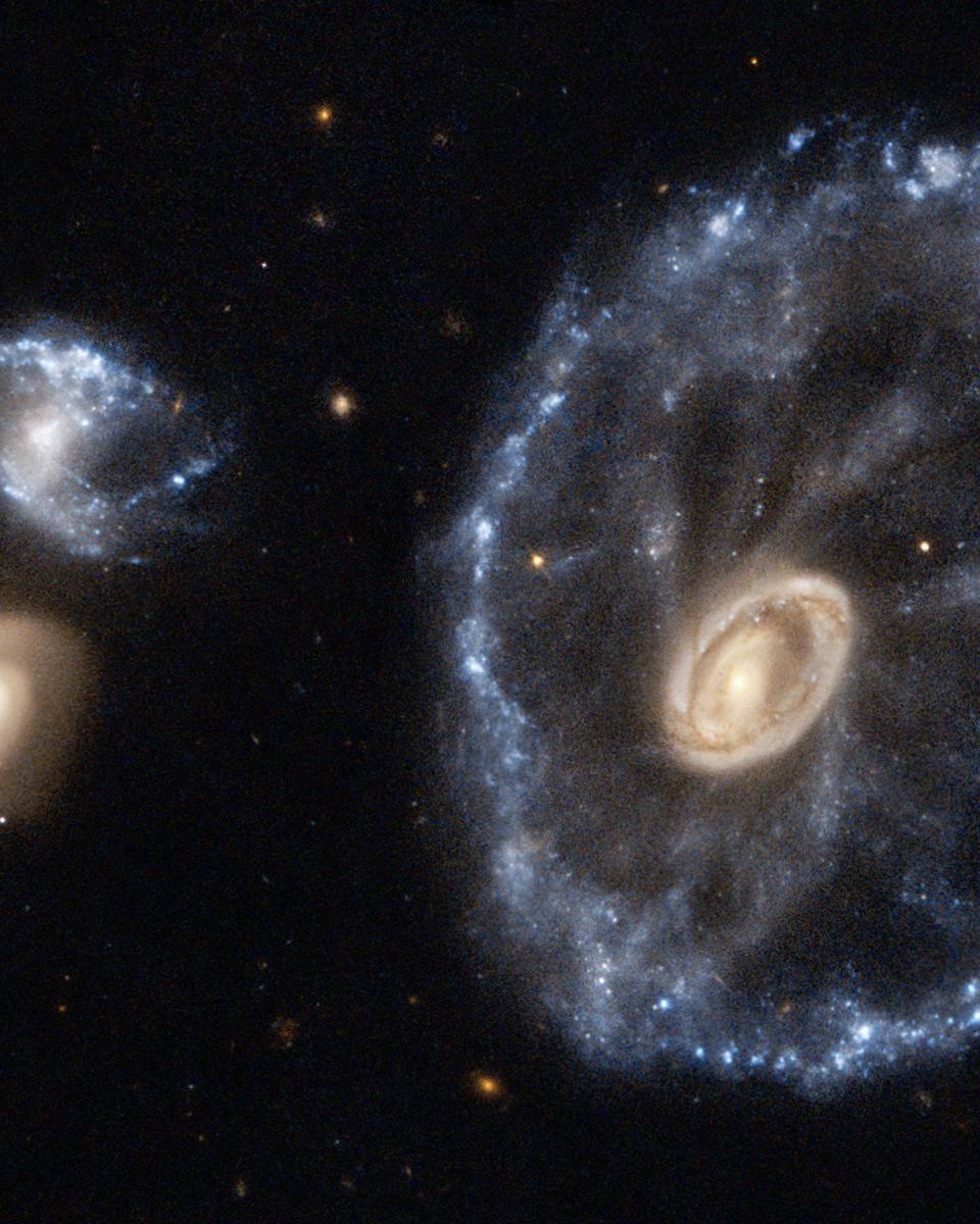The Cartwheel Galaxy from Hubble