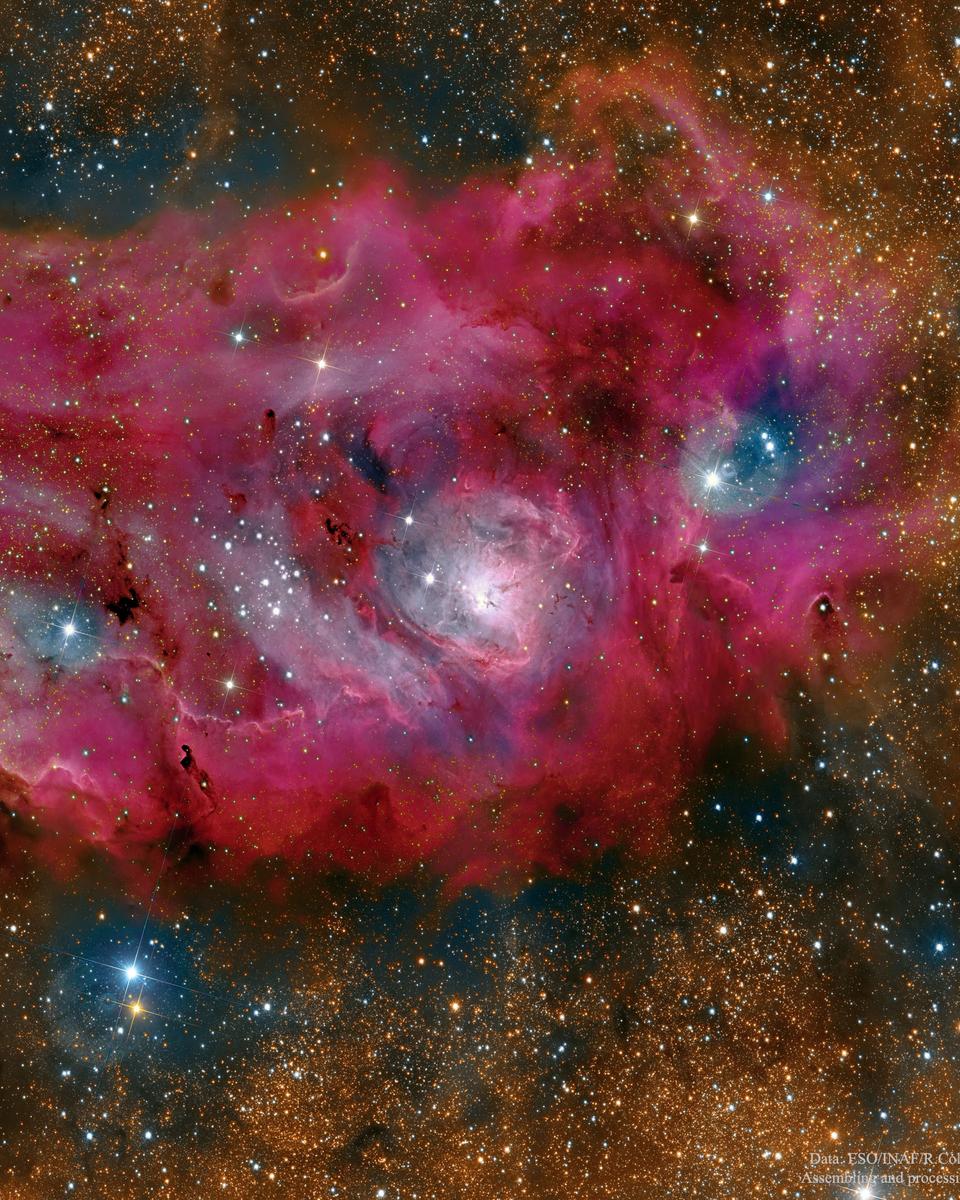 The Lagoon Nebula in High Definition