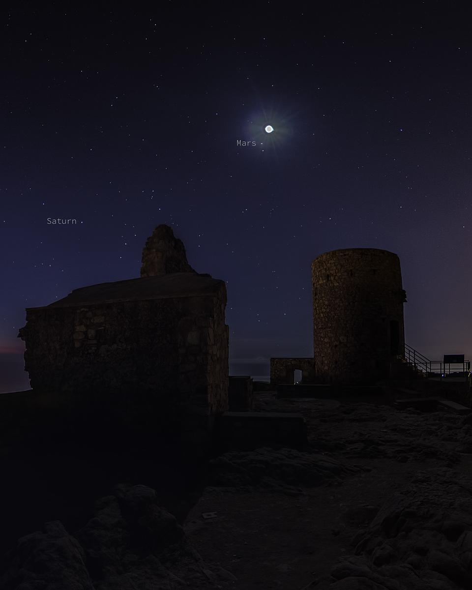 Five Planets at Castell de Burriac
