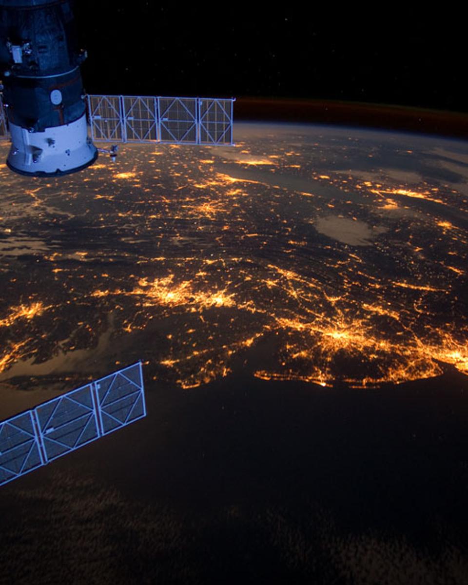 USA's Northeast Megalopolis from Space