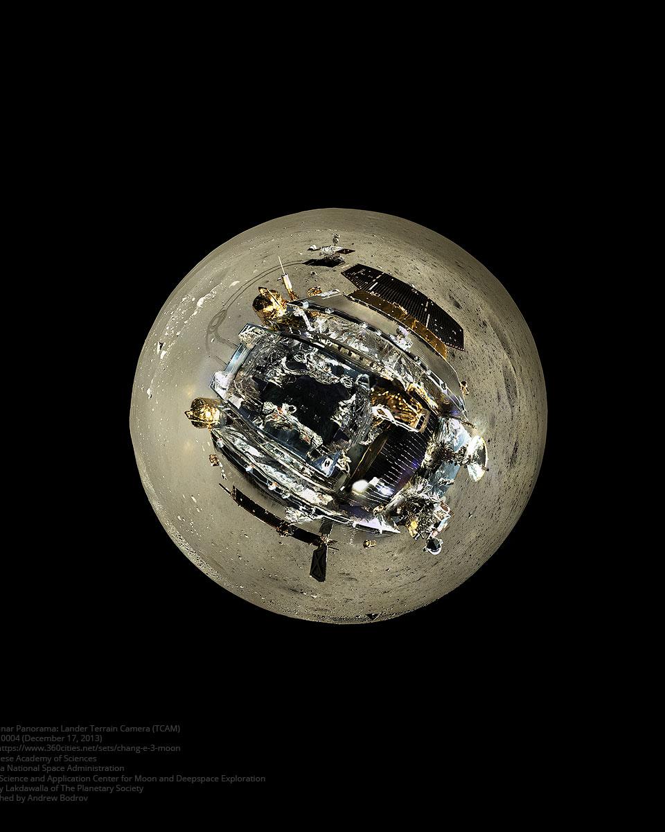 Yutu on a Little Planet