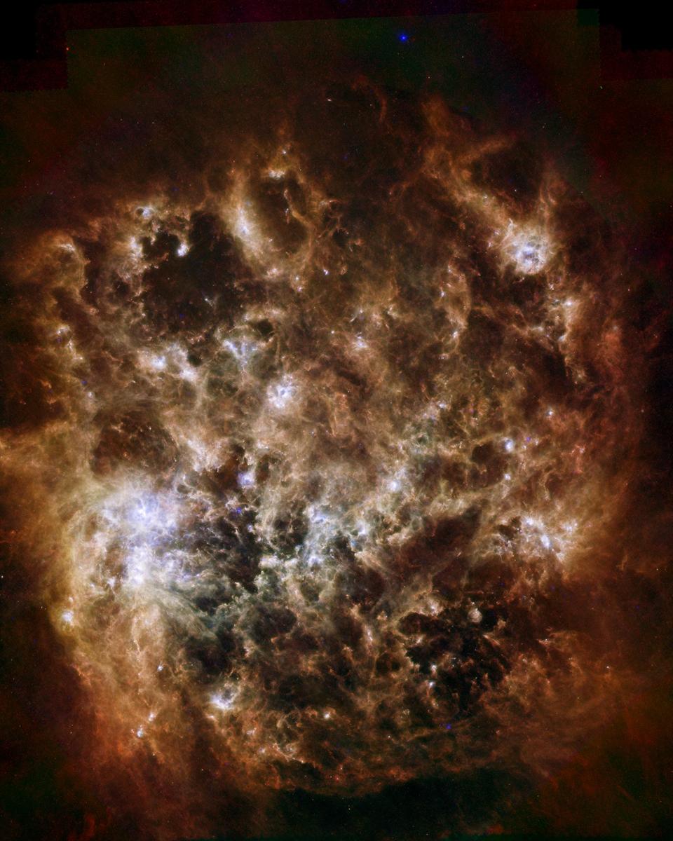 Infrared Portrait of the Large Magellanic Cloud