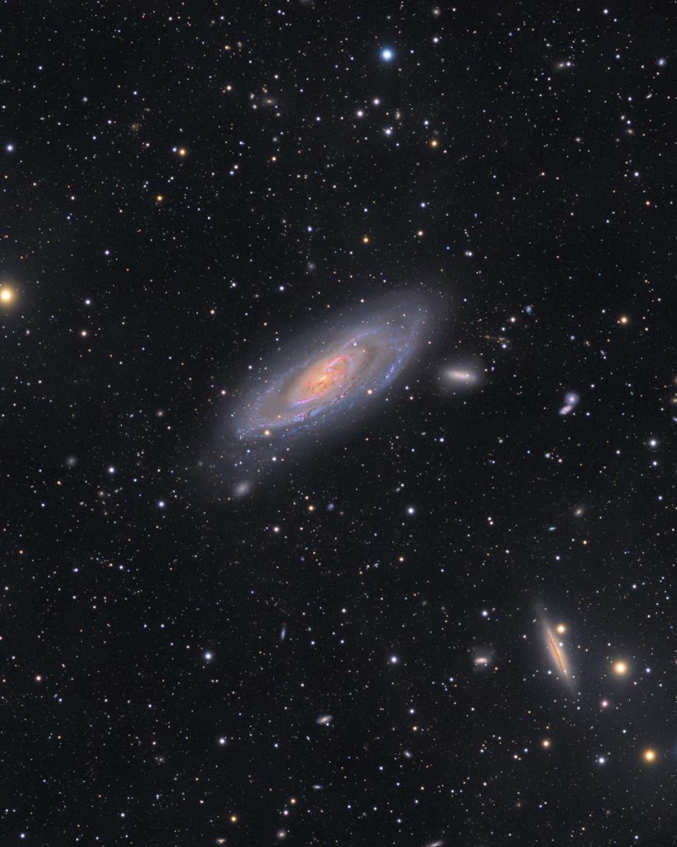 The View Toward M106