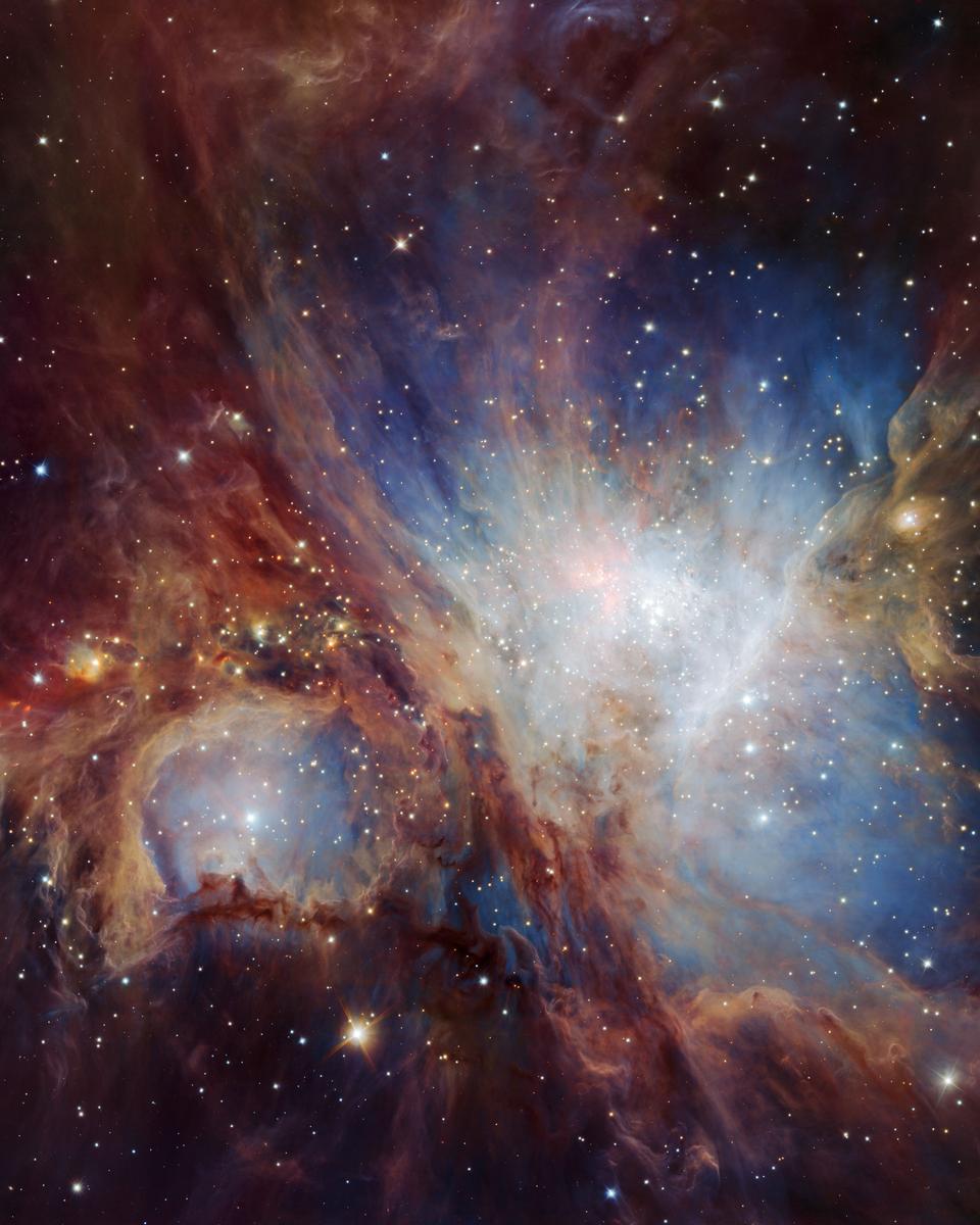 The Orion Nebula in Infrared from HAWK-I