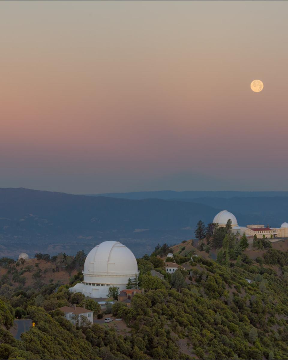 Solstice Dawn and Full Moonset