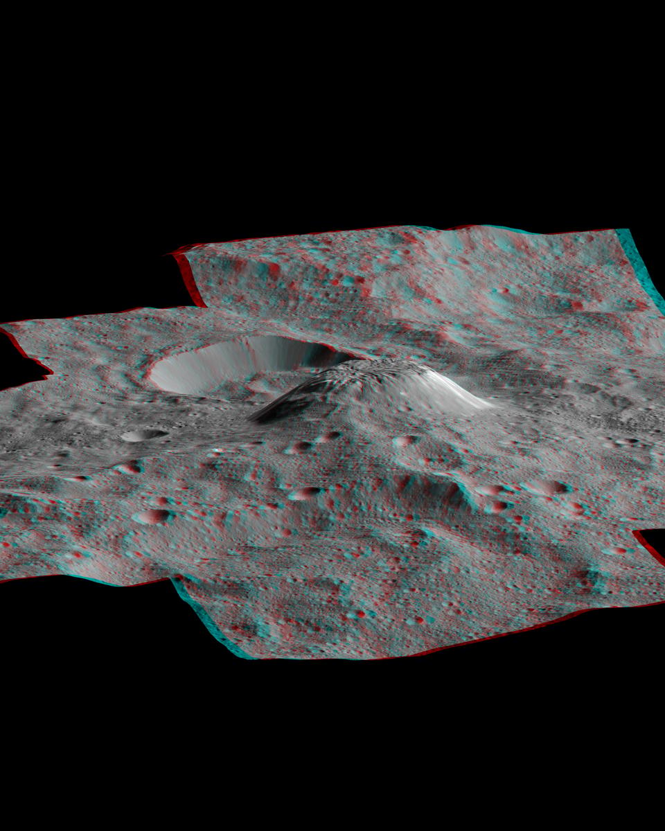 3D Ahuna Mons