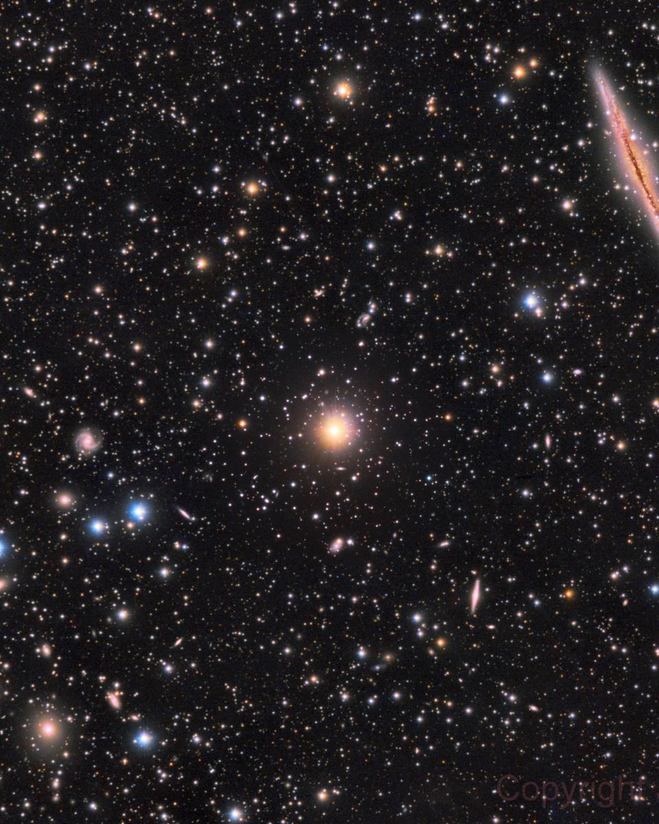NGC 891 vs Abell 347