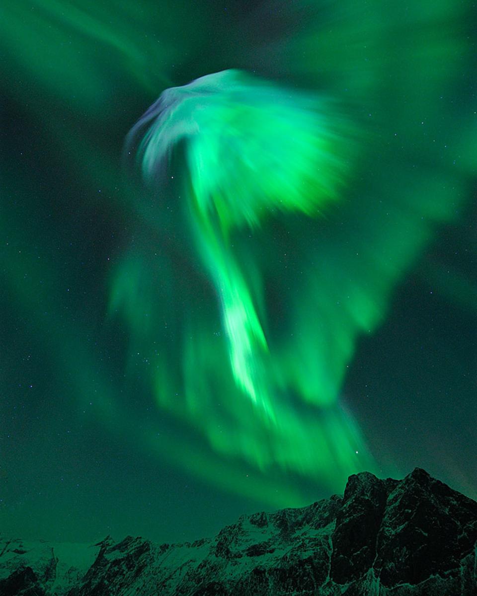 Eagle Aurora over Norway