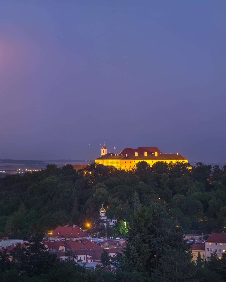 Full Moon over Brno