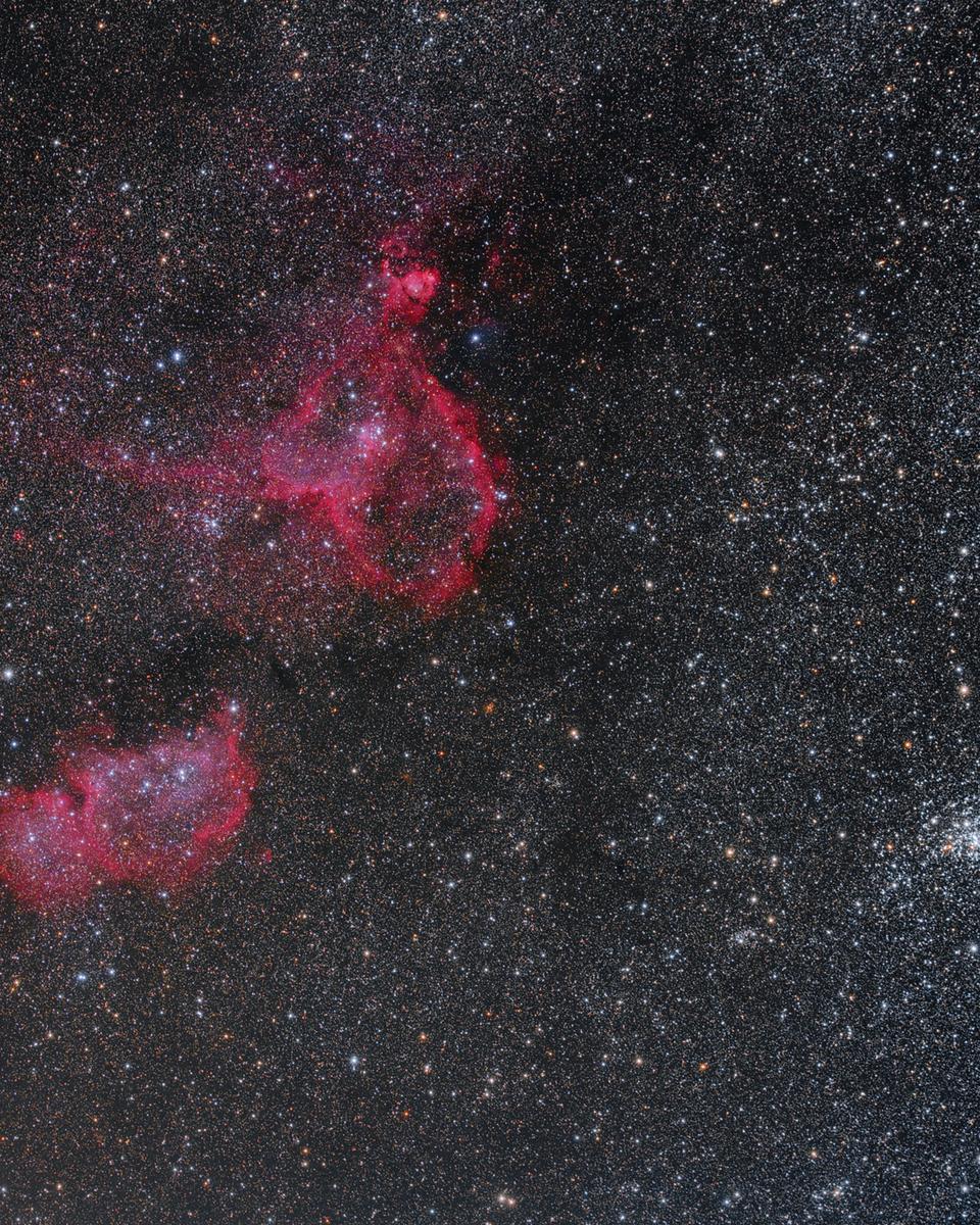 Heart and Soul and Double Cluster