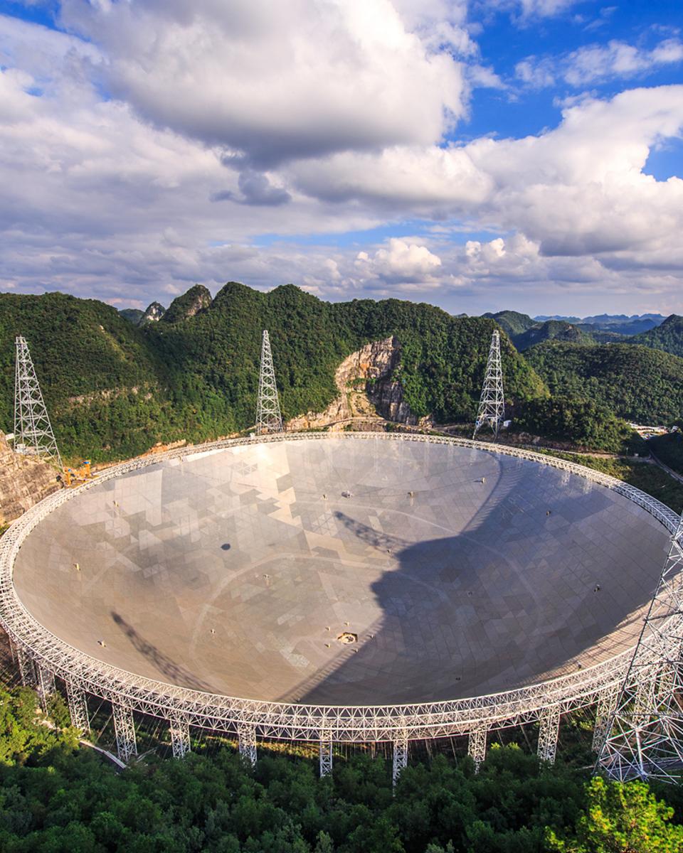 Five Hundred Meter Aperture Spherical Telescope