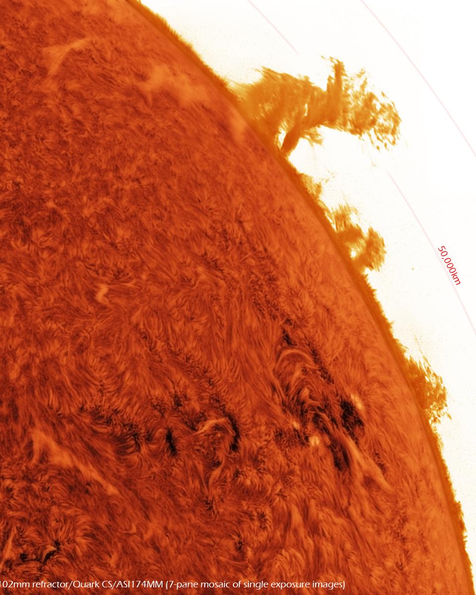 50,000 Kilometers over the Sun