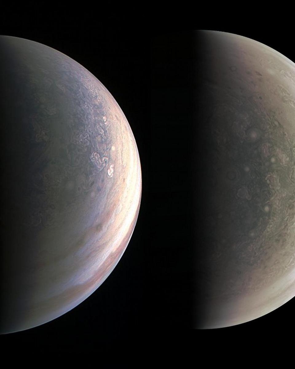 The North and South of Jupiter