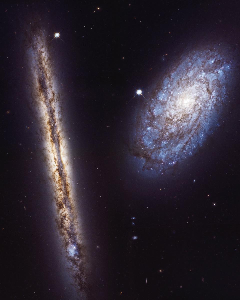 NGC 4302 and NGC 4298