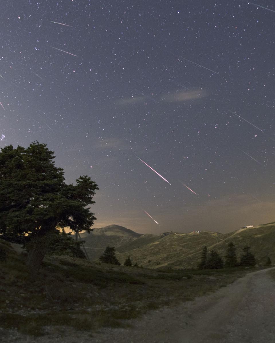 Perseid Meteors over Turkey