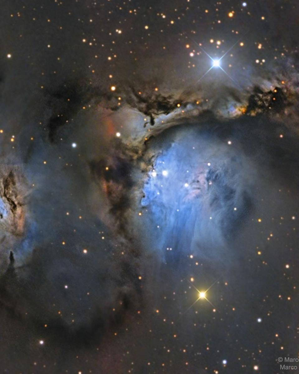 M78 and Orion Dust Reflections