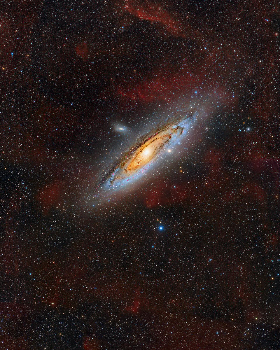 Clouds of Andromeda