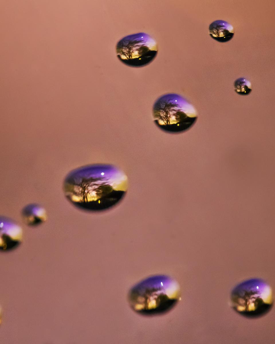 Venus Through Water Drops