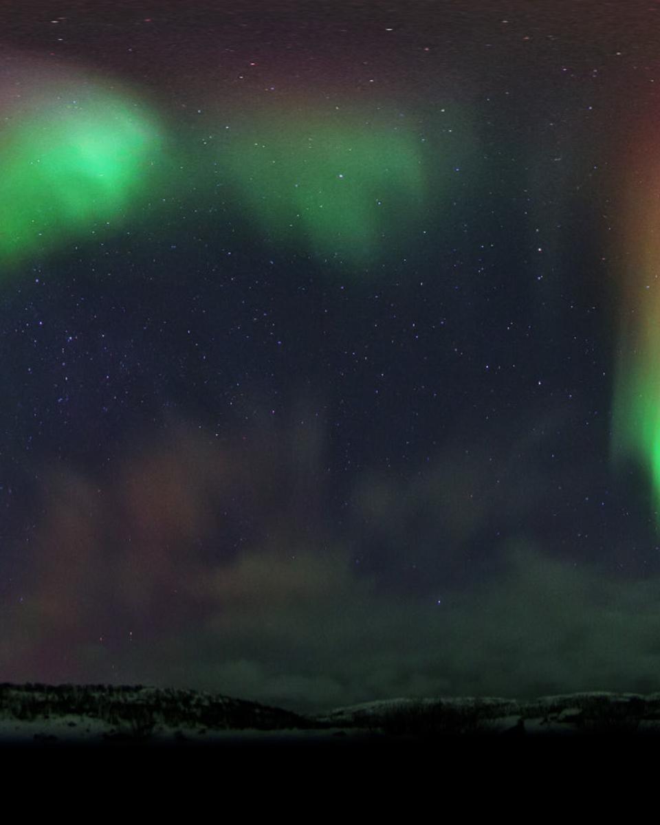 A Full Sky Aurora Over Norway