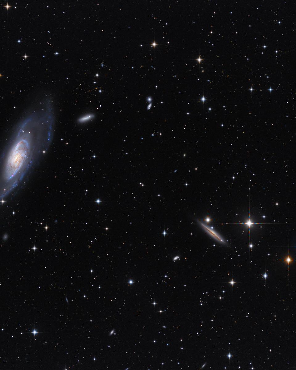 A View Toward M106