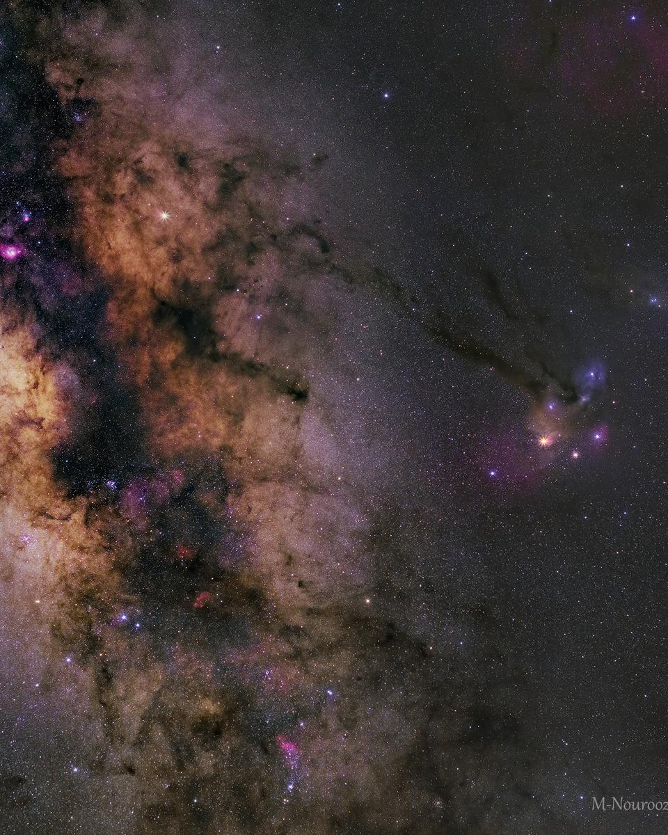 Saturn in the Milky Way