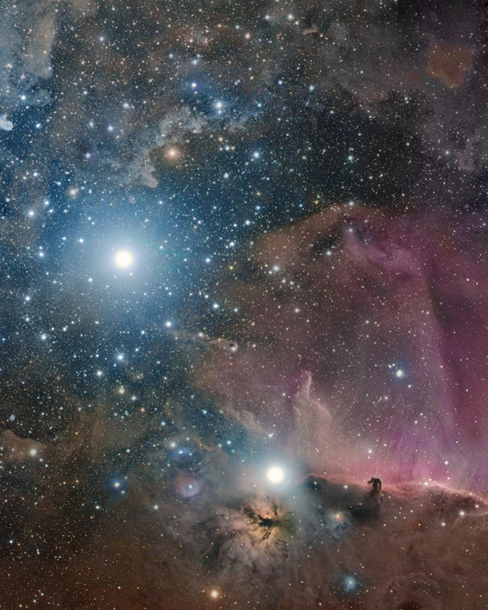 Orion: Belt, Flame, and Horsehead