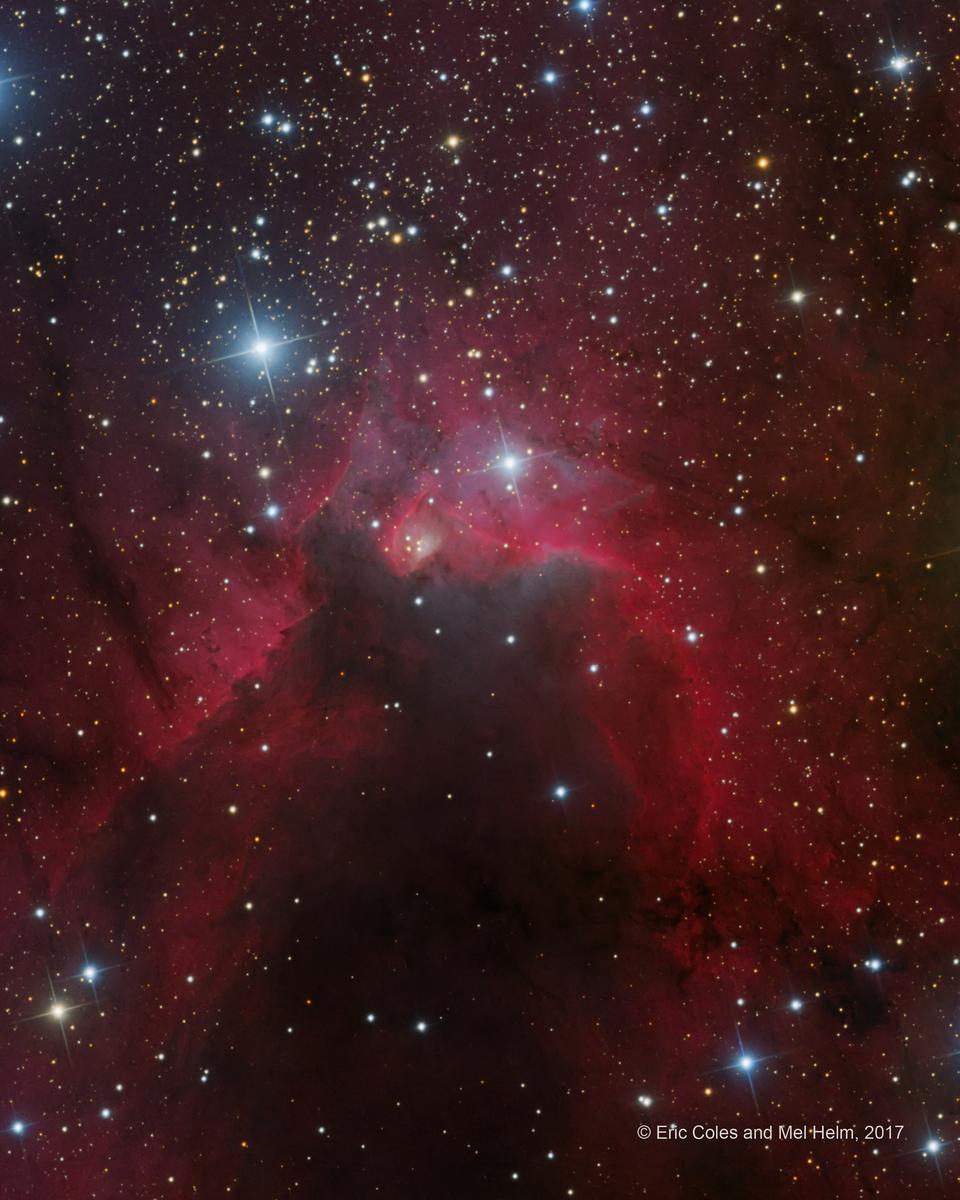 SH2-155: The Cave Nebula