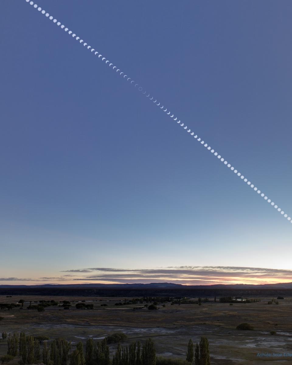Annular Eclipse After Sunrise
