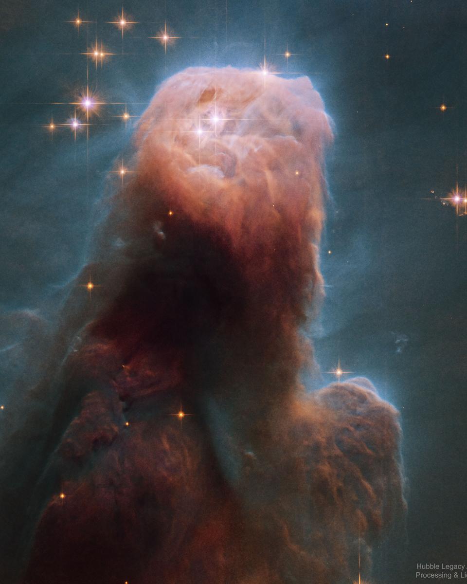 The Cone Nebula from Hubble