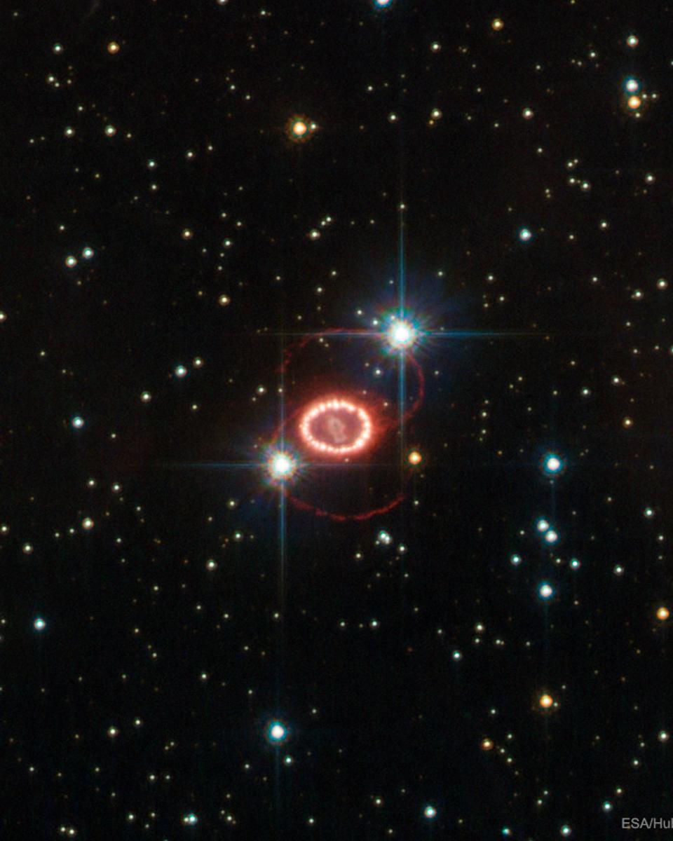 The Mysterious Rings of Supernova 1987A
