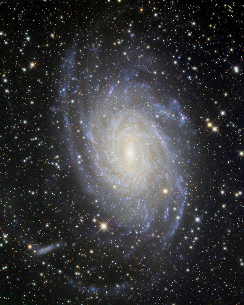 Spiral Galaxy NGC 6744