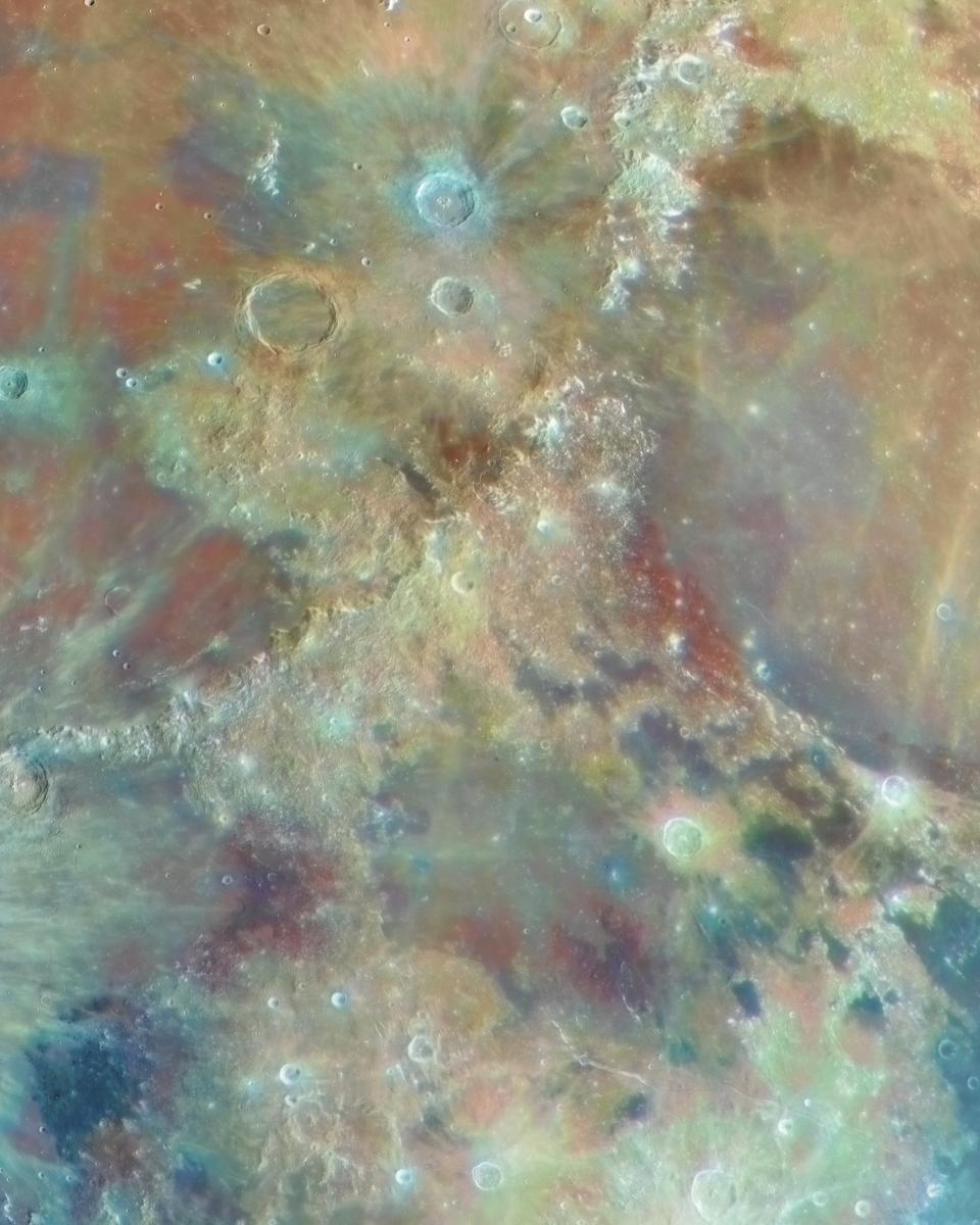 A Colourful Moon