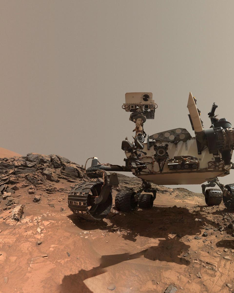 Curiosity Rover Takes Selfie on Mars