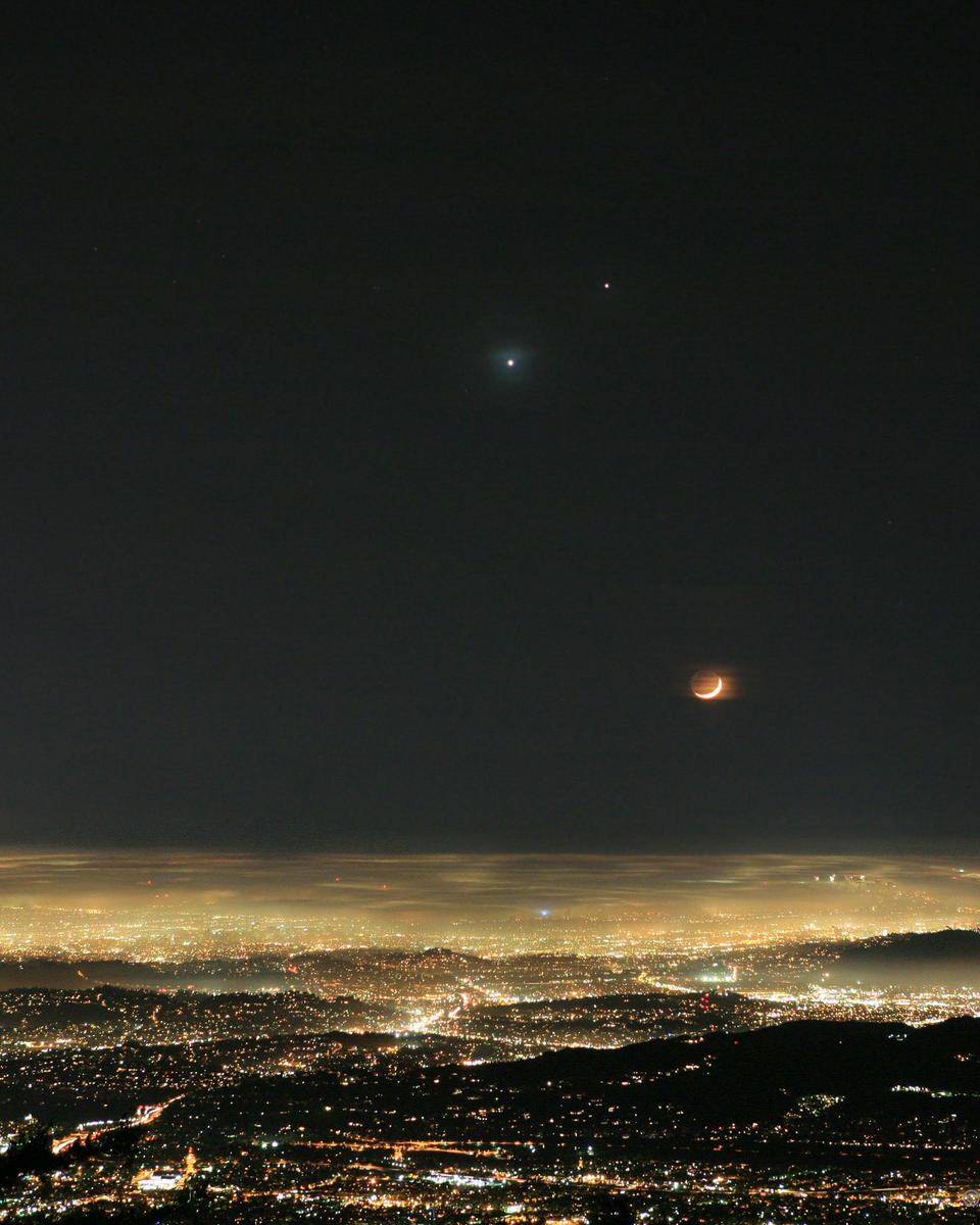 A Happy Sky over Los Angeles