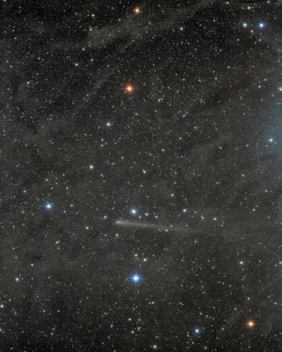 Two Comets and a Star Cluster