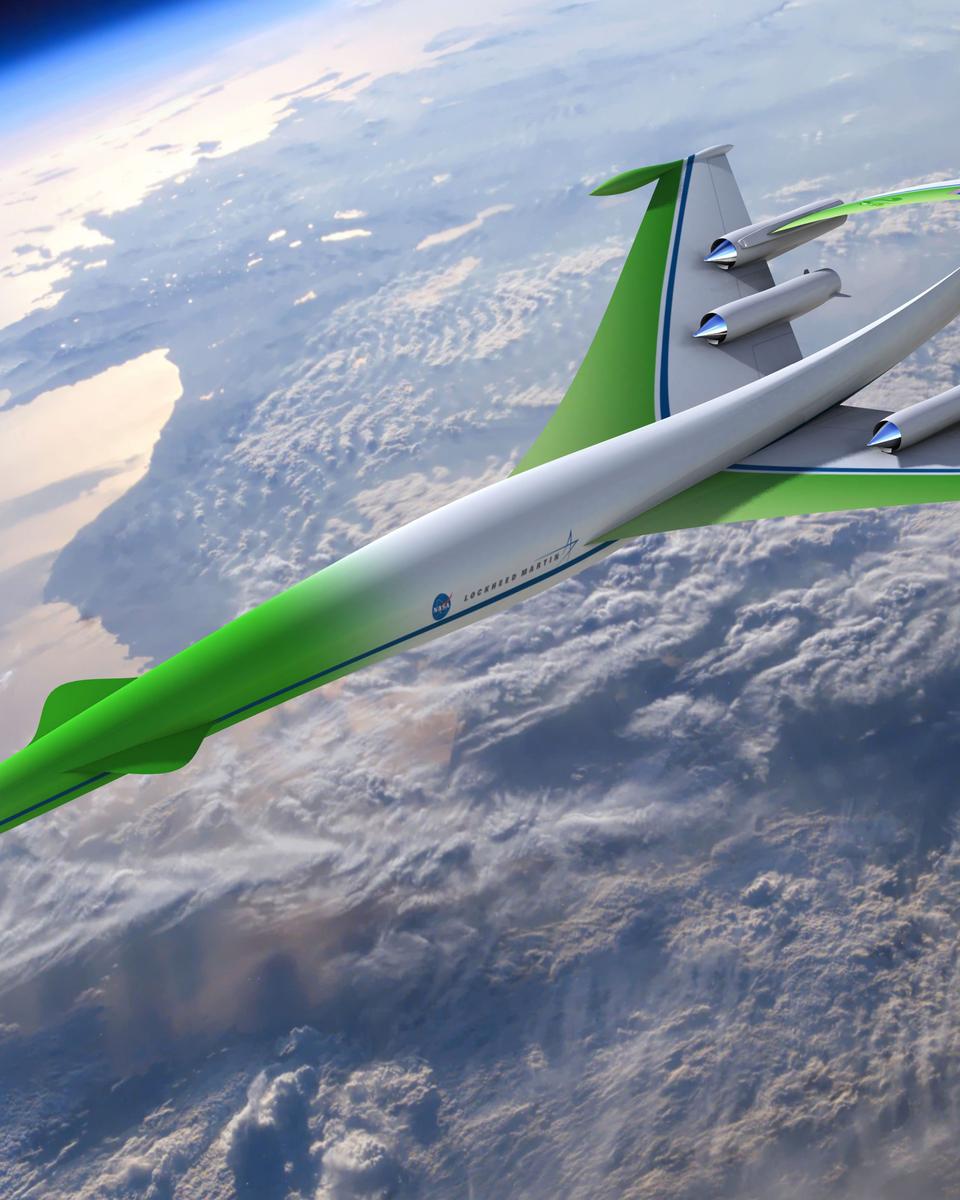 Concept Plane: Supersonic Green Machine