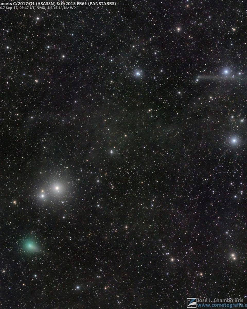 A Conjunction of Comets