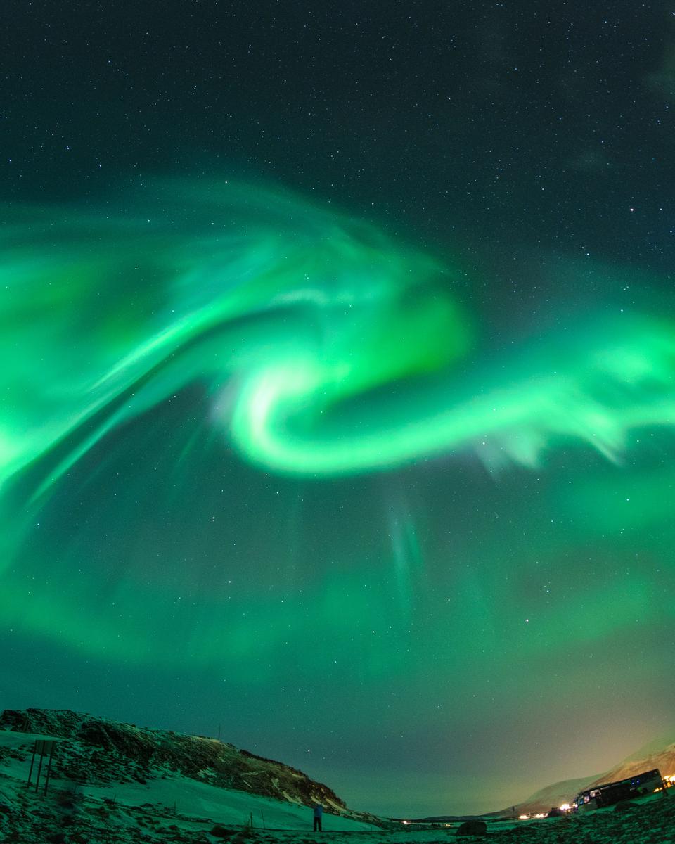 Dragon Aurora over Norway