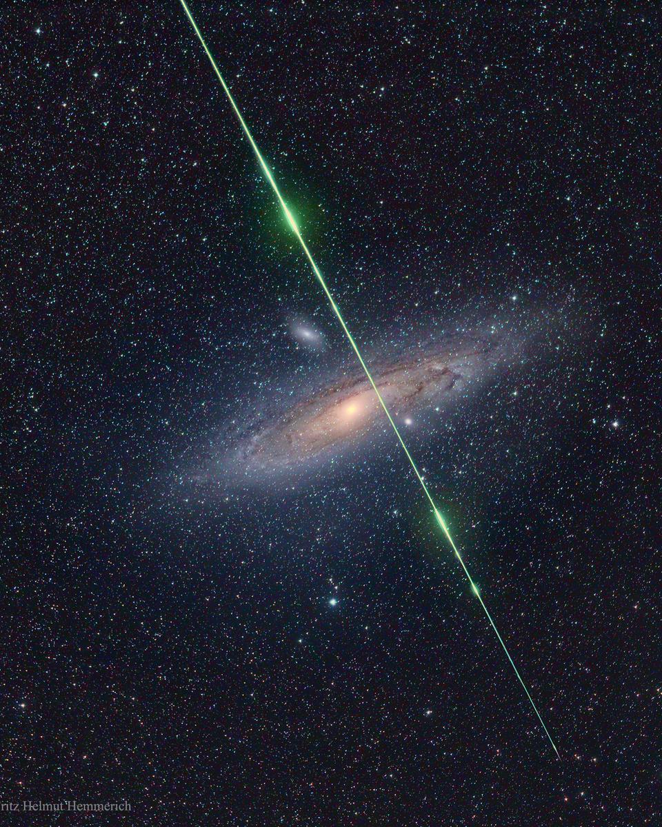 Meteor before Galaxy