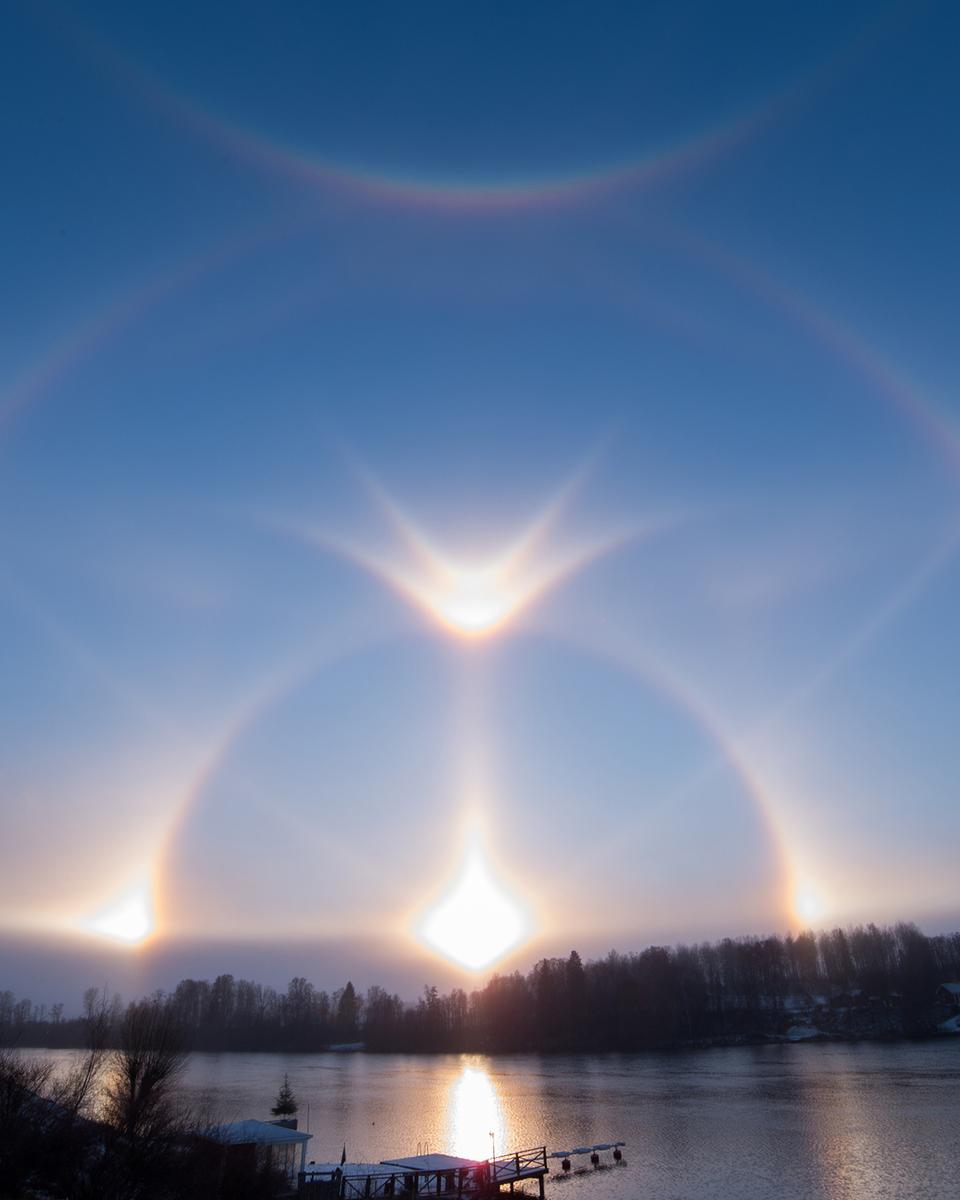 Extraordinary Solar Halos
