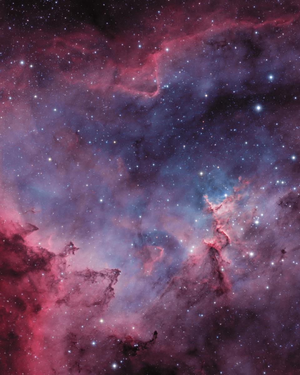 In the Heart of the Heart Nebula