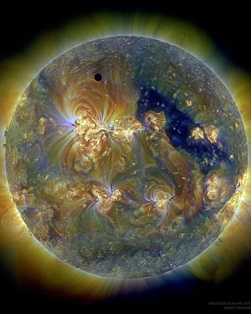 Venus and the Triply Ultraviolet Sun