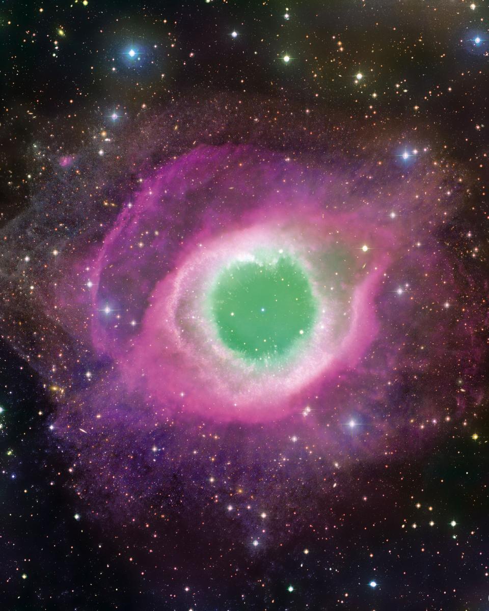 The Helix Nebula from CFHT