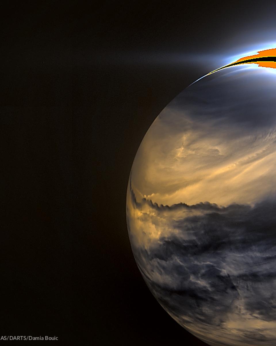 Venus at Night in Infrared from Akatsuki