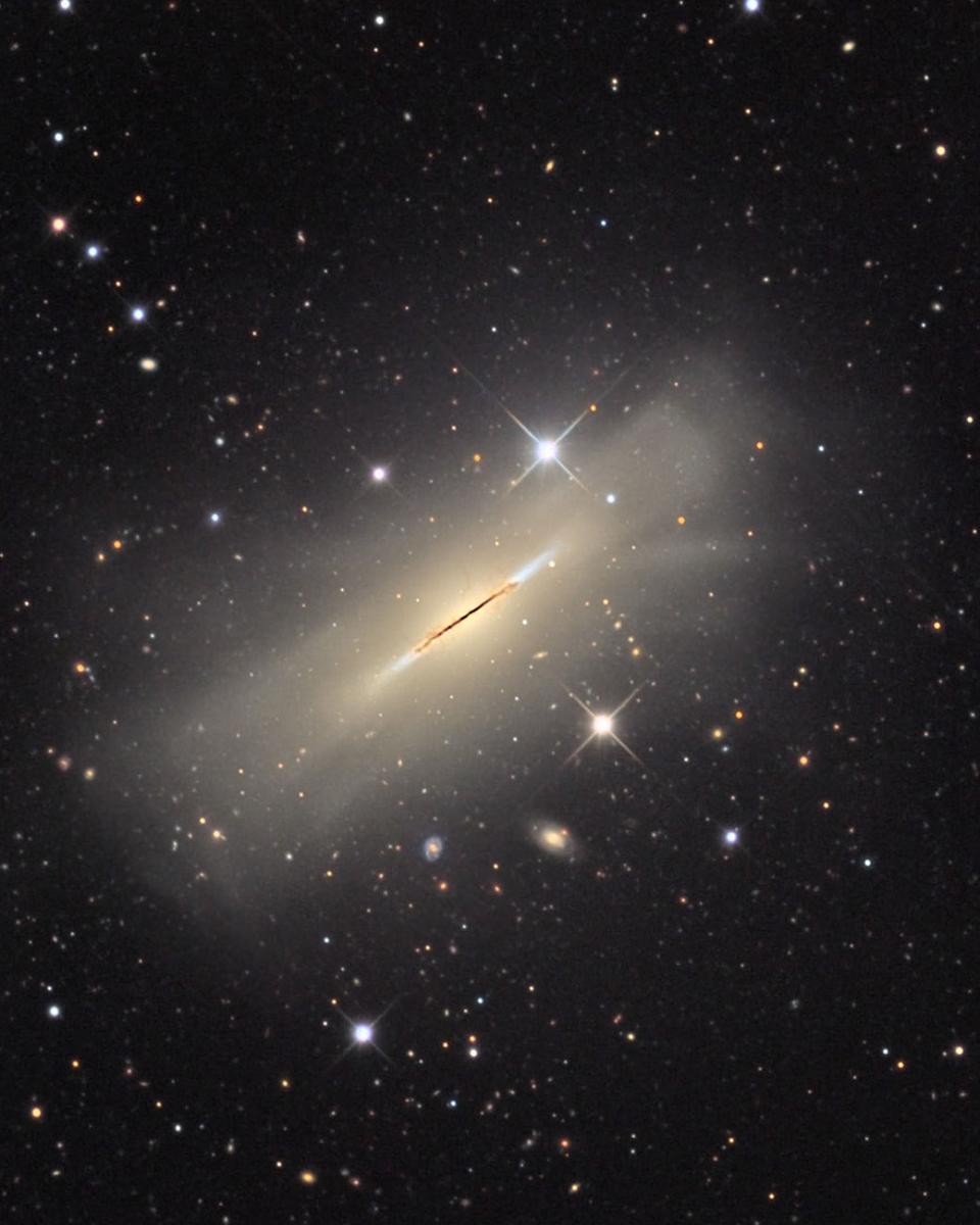 The Edge-On Spindle Galaxy