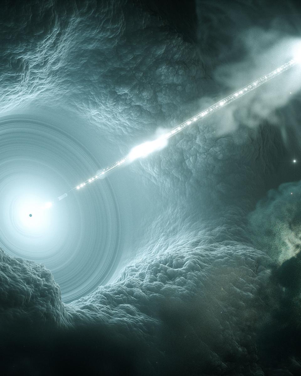 Neutrino Associated with Distant Blazar Jet