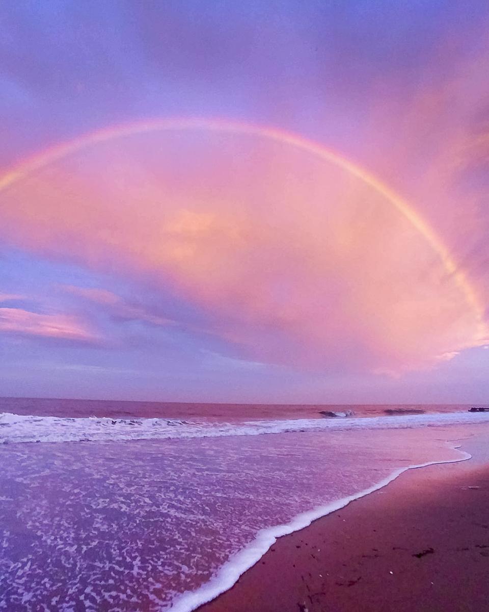 Red Cloudbow over Delaware